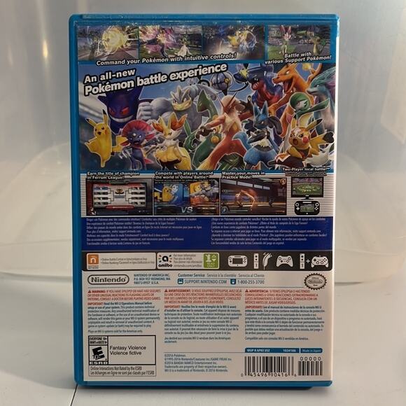 wii U Pokken Tournament for Nintendo Wii U No shadow Mewtwo Amiibo Card - Picture 2 of 5